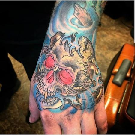 Tattoos - Skull//Waves - 135061